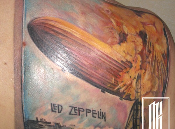 Тату Led Zeppelin